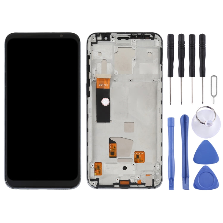 TFT LCD Screen for Meizu 16th Digitizer Full Assembly with Frame, Not Supporting Fingerprint Identification