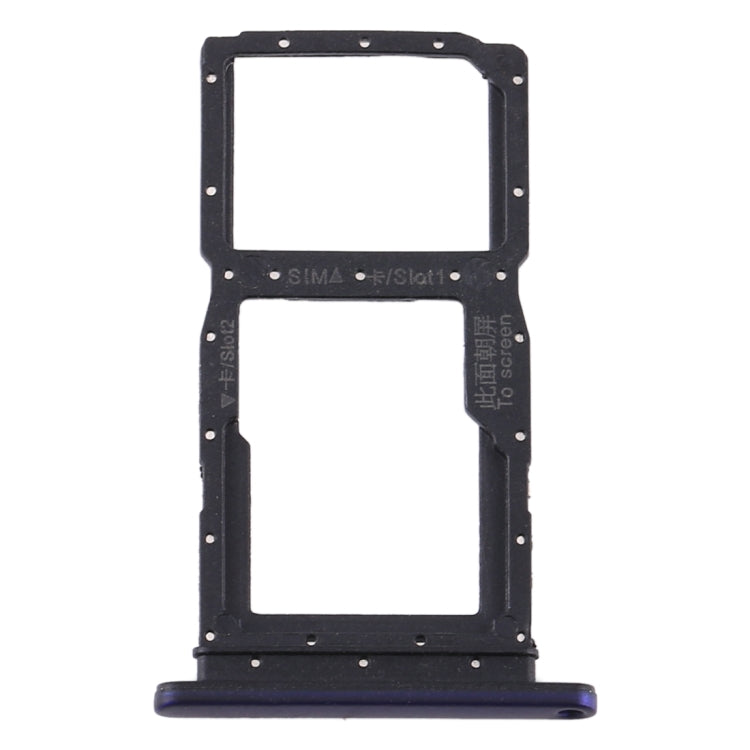 SIM Card Tray + SIM Card Tray / Micro SD Card Tray for Huawei Y9s 2020