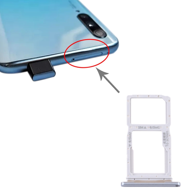SIM Card Tray + SIM Card Tray / Micro SD Card Tray for Huawei Y9s 2020
