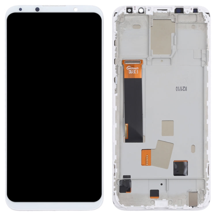 TFT LCD Screen for Meizu 16X Digitizer Full Assembly with Frame, Not Supporting Fingerprint Identification