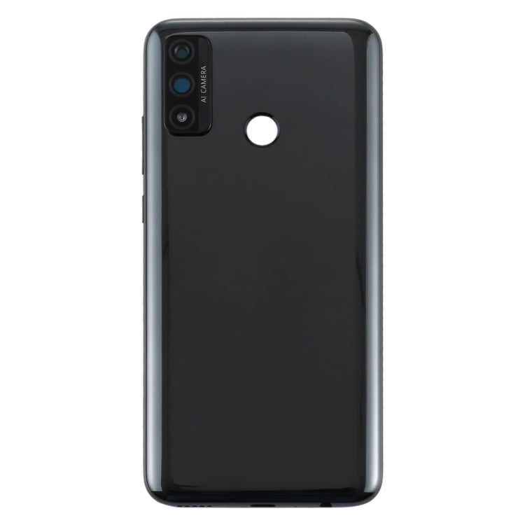 Battery Back Cover with Camera Lens Cover for Huawei P smart 2020(Black)