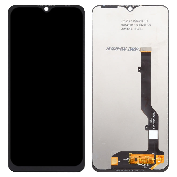 OEM LCD Screen for ZTE Blade 20 Smart V1050 with Digitizer Full Assembly (Black)