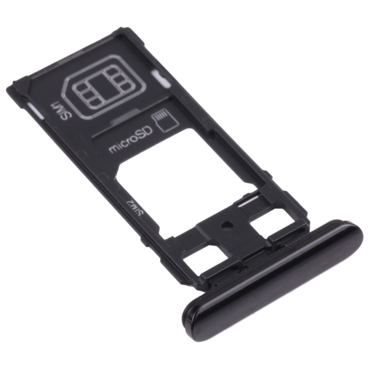 SIM Card Tray + SIM Card Tray / Micro SD Card Tray for Sony Xperia 1 / Xperia XZ4