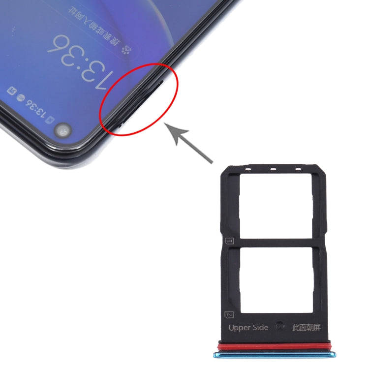 For Vivo Y70s V2002A SIM Card Tray + SIM Card Tray
