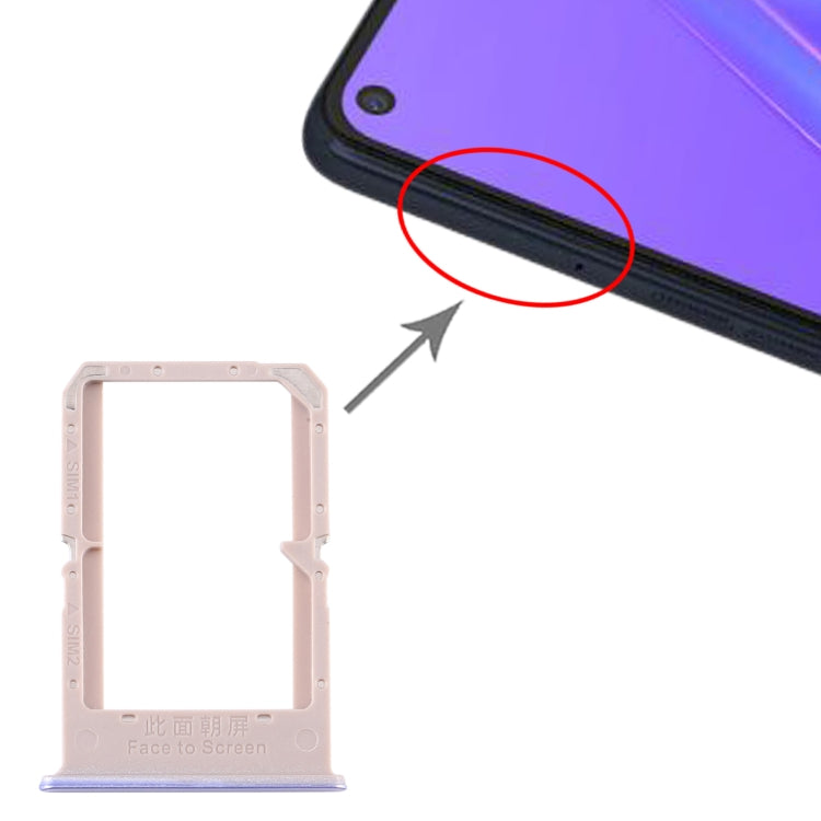 For OPPO A72 5G / K7X 5G / A53 5G SIM Card Tray + SIM Card Tray