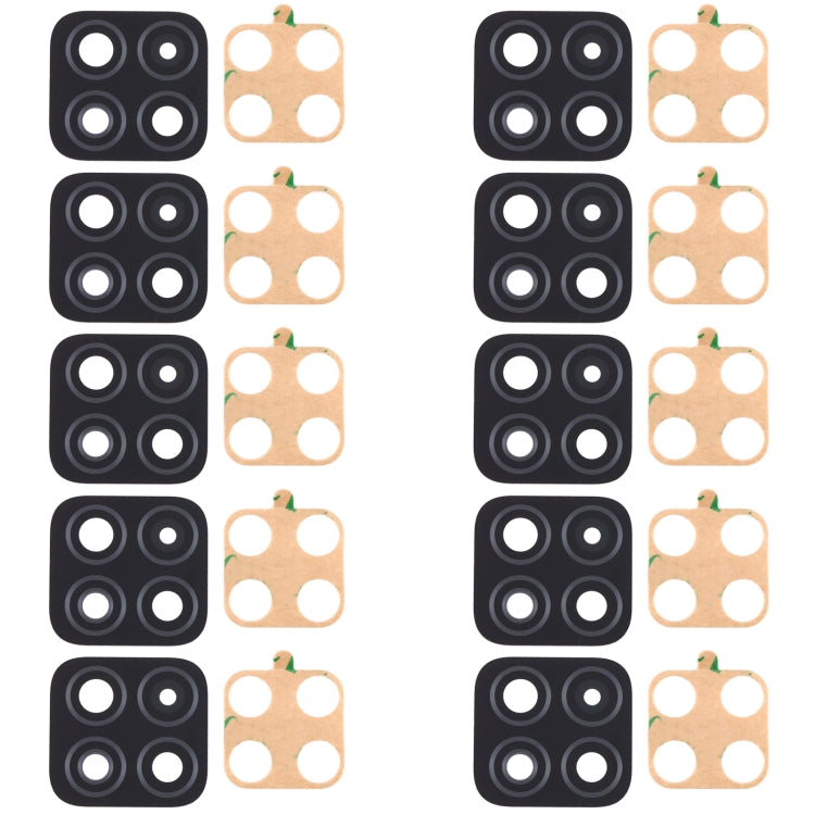 For OPPO A72 CPH2067 10pcs Back Camera Lens