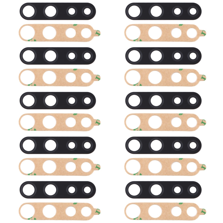 For OPPO F15 CPH2001 10pcs Back Camera Lens