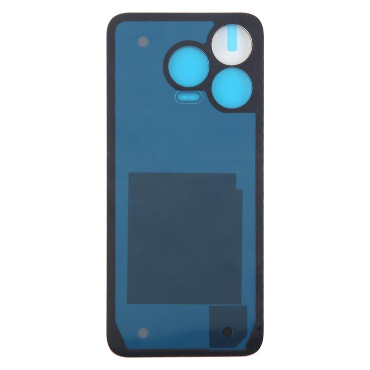 For ZTE Blade V70 Design Leather Material Battery Back Cover with Adhesive - Orange