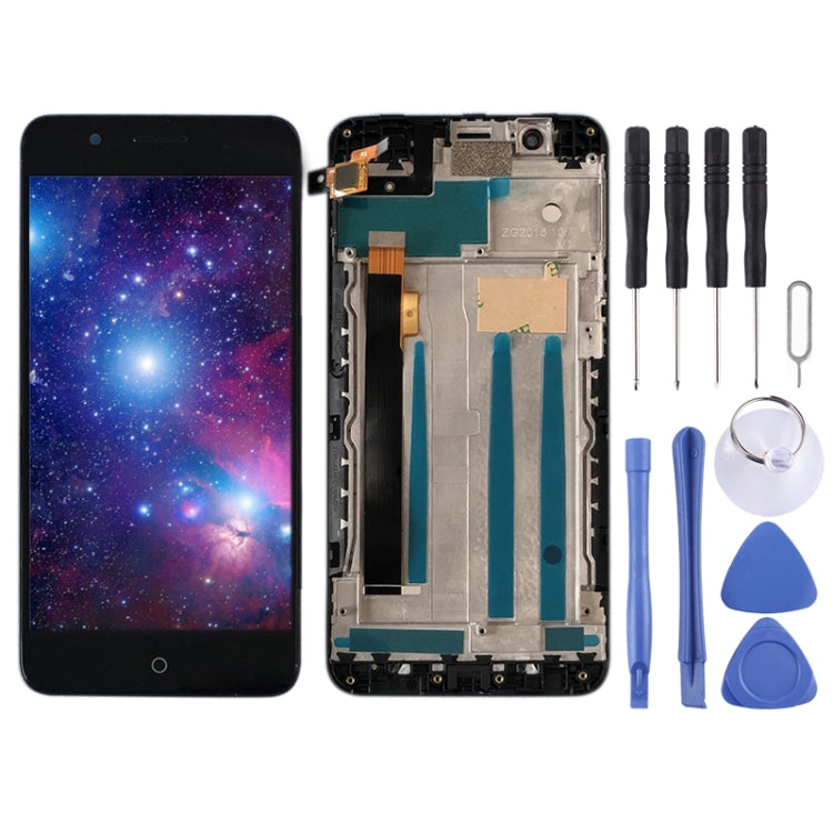 OEM LCD Screen for ZTE Blade A610 Plus / A2 Plus Digitizer Full Assembly with Frameï¼ˆ