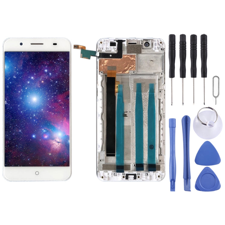 OEM LCD Screen for ZTE Blade A610 Plus / A2 Plus Digitizer Full Assembly with Frameï¼ˆ