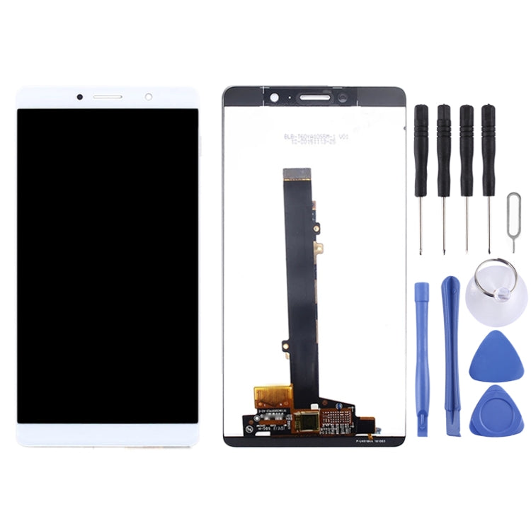 OEM LCD Screen for ZTE Blade C2017 Axon 7 Max with Digitizer Full Assembly (White)