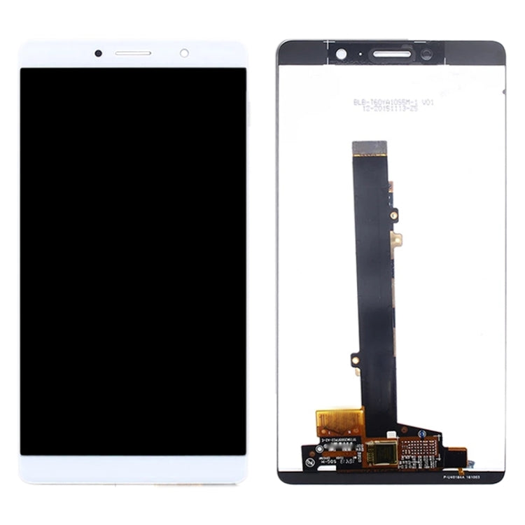 OEM LCD Screen for ZTE Blade C2017 Axon 7 Max with Digitizer Full Assembly (White)