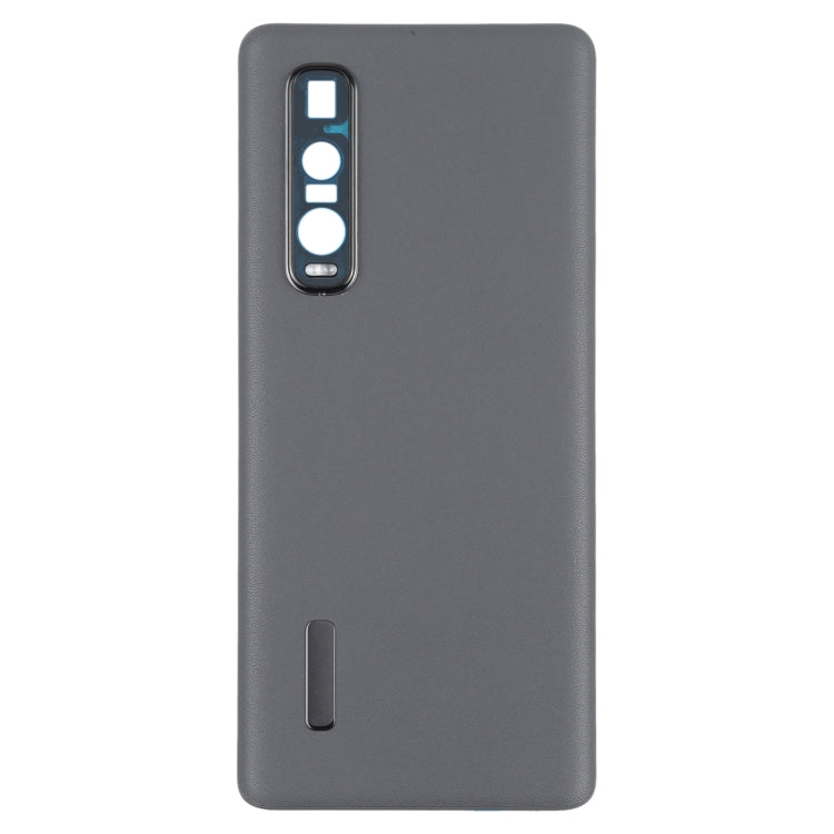 For OPPO Find X2 Pro CPH2025 PDEM30 Original Leather Material Battery Back Cover