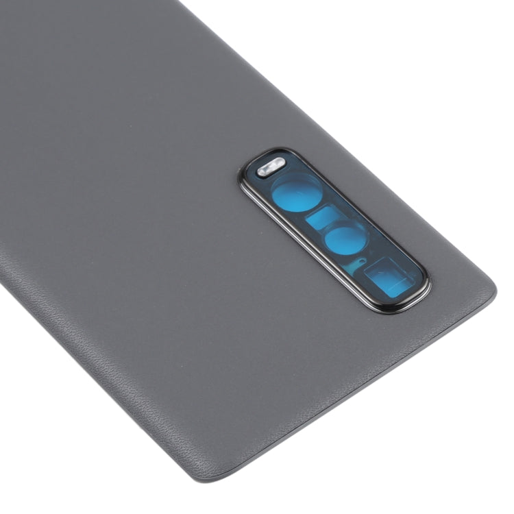 For OPPO Find X2 Pro CPH2025 PDEM30 Original Leather Material Battery Back Cover