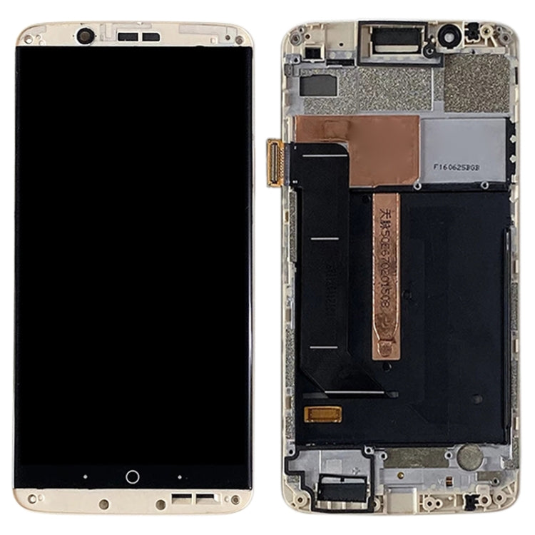 Original AMOLED LCD Screen for ZTE Axon 7 A2017 A2017U A2017G Digitizer Full Assembly With Frame