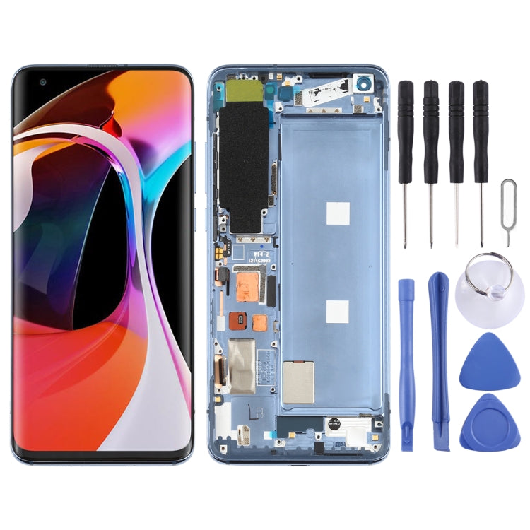 Original LCD Screen for Xiaomi Mi 10 5G / Mi 10 Pro 5GM2001J2G, M2001J2I S Version Digitizer Full Assembly with Frame