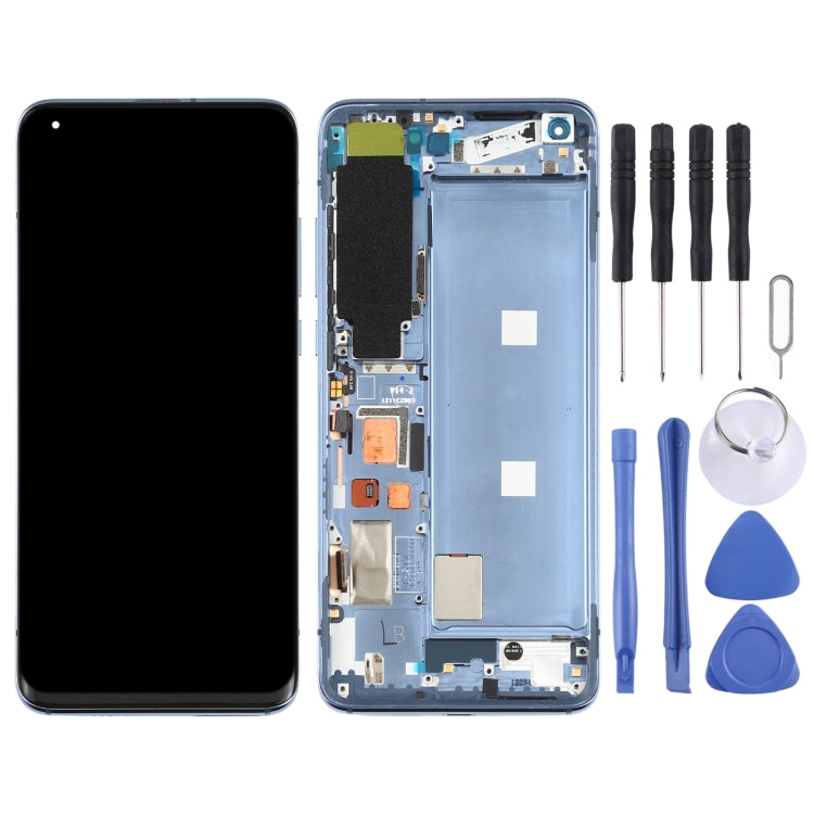 Original LCD Screen for Xiaomi Mi 10 5G / Mi 10 Pro 5GM2001J2G, M2001J2I S Version Digitizer Full Assembly with Frame