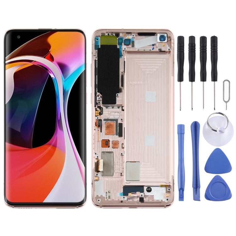 Original LCD Screen for Xiaomi Mi 10 5G / Mi 10 Pro 5GM2001J2G, M2001J2I S Version Digitizer Full Assembly with Frame