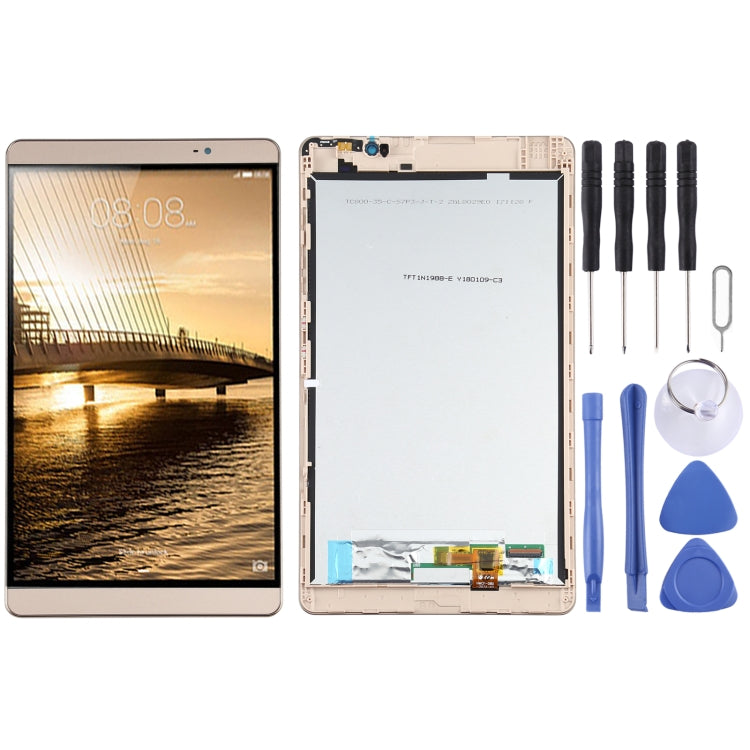OEM LCD Screen for Huawei MediaPad M2 8.0 M2-801L Digitizer Full Assembly with Frame