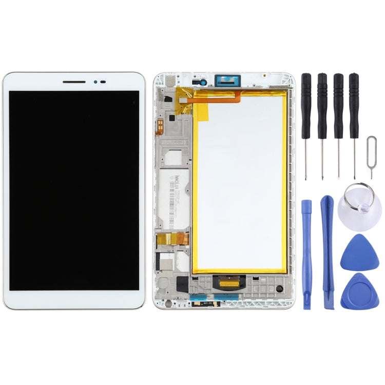 OEM LCD Screen for Huawei MediaPad T2 8.0 Pro JDN-W09 Digitizer Full Assembly with Frame(White)