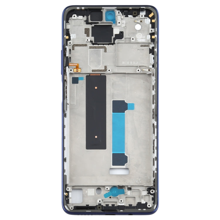 Original Front Housing LCD Frame Bezel Plate for Xiaomi Redmi Note 9 Pro 5G M2007J17C
