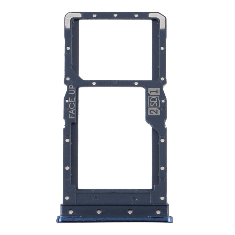 SIM Card Tray + SIM Card Tray / Micro SD Card Tray for Motorola Moto G9 Plus XT2087-1