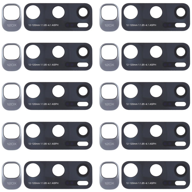 10 PCS Back Camera Lens for Xiaomi Mi 10 Ultra / M2007J1SC