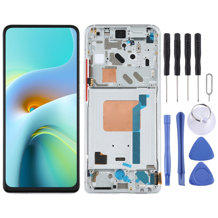 TFT LCD Screen for Xiaomi Redmi K30 Ultra / M2006J10C Digitizer Full Assembly with Frame