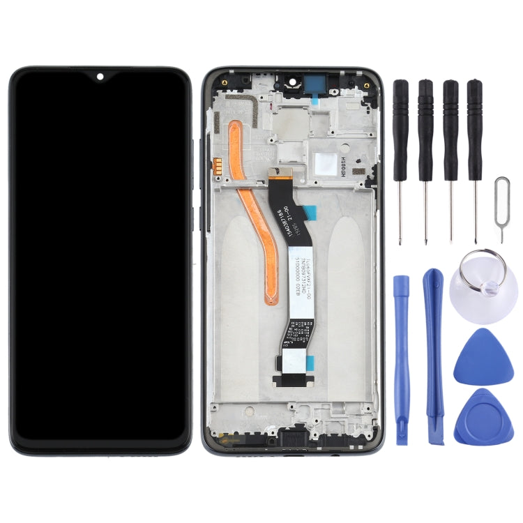 TFT LCD Screen for Xiaomi Redmi Note 8 Pro Single SIM Digitizer Full Assembly with Frame