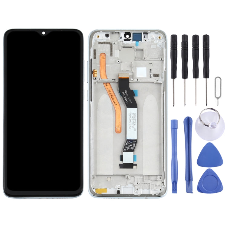 TFT LCD Screen for Xiaomi Redmi Note 8 Pro Single SIM Digitizer Full Assembly with Frame