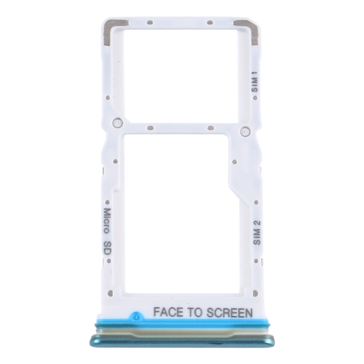 SIM Card Tray + SIM Card Tray / Micro SD Card Tray for Xiaomi Redmi Note 9 Pro 5G M2007J17C