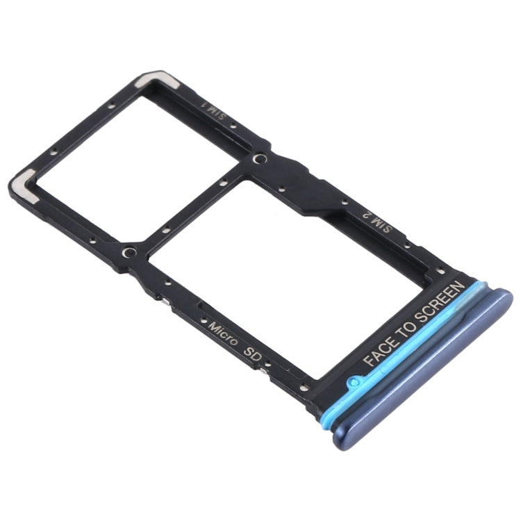 SIM Card Tray + SIM Card Tray / Micro SD Card Tray for Xiaomi Redmi Note 9 Pro 5G M2007J17C