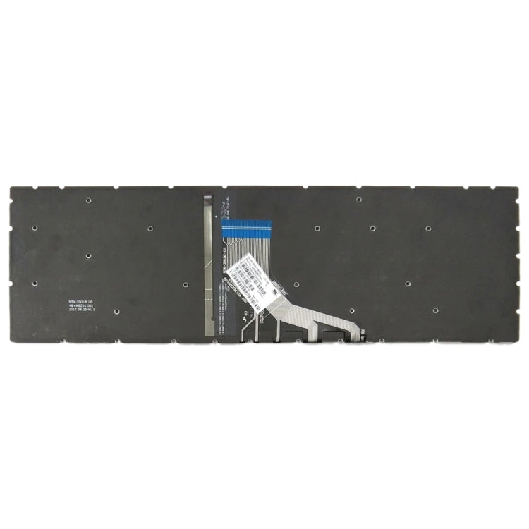 US Version Keyboard with Keyboard Backlight for HP 15-DA 15-DA0002DX 15-DA0008CA 15-DB 15-DB0003CA TPN-C135 TPN-C136