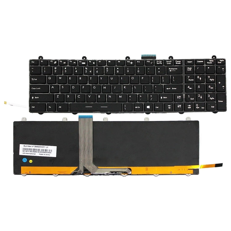US Version Keyboard with Backlight for MSI GP60 GP70 CR70 CR61 CX61 CX70 CR60 GE70 GE60 GT60 GT70 GX60 GX70 0NC 0ND 0NE 2OC