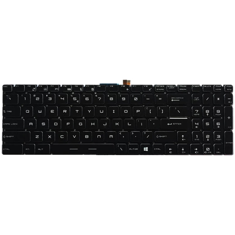 US Version Keyboard with Backlight for MSI GT62 GT72 GE62 GE72 GS60 GS70 GL62 GL72 GP62 GT72S GP72 GL63 GL73