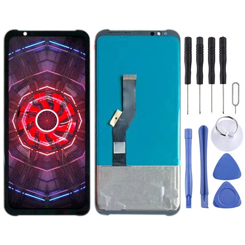 Original AMOLED LCD Screen for ZTE Nubia Red Magic 3 / 3S NX629J  with Digitizer Full Assembly ï¼ˆBlack)