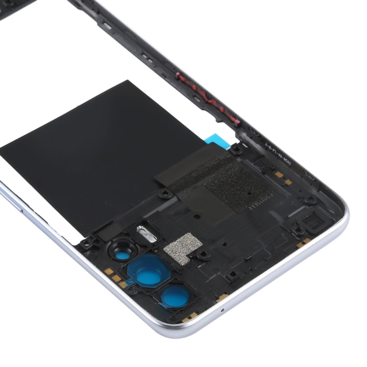 For OPPO Realme V15 Middle Frame Bezel Plate (Silver)