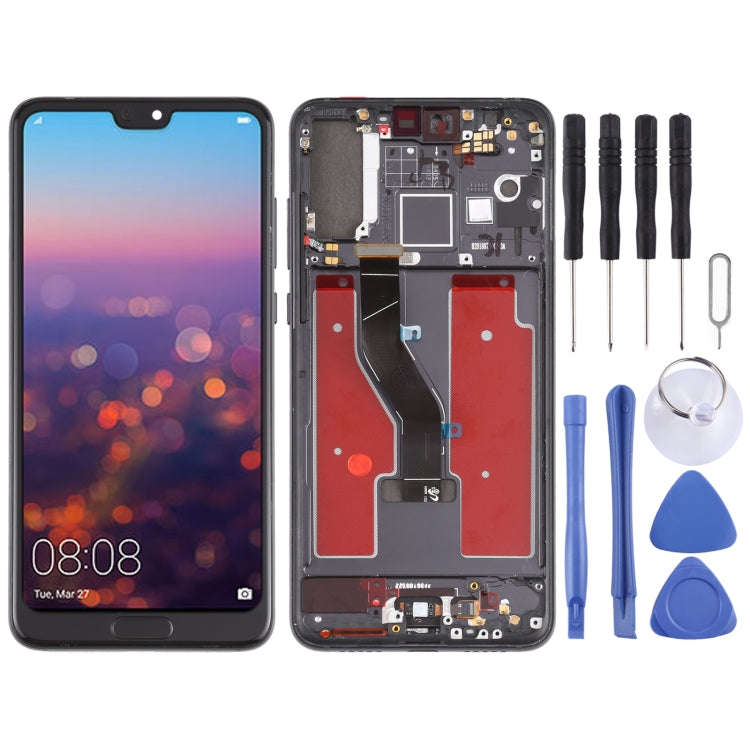 Original OLED LCD Screen for Huawei P20 Pro Digitizer Full Assembly with Frame