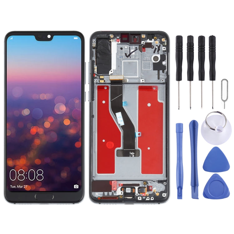 Original OLED LCD Screen for Huawei P20 Pro Digitizer Full Assembly with Frame