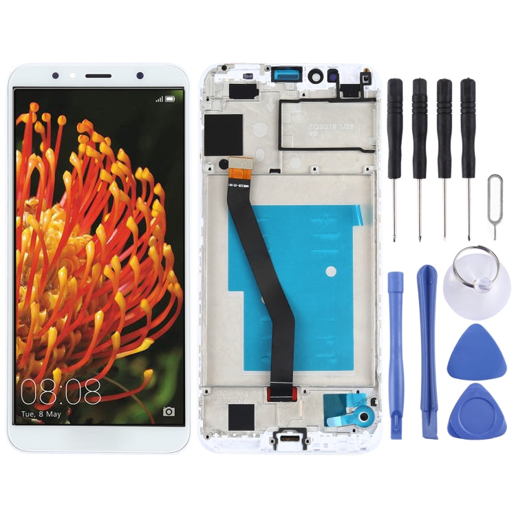 OEM LCD Screen for Huawei Y6 (2018) Digitizer Full Assembly with Frame