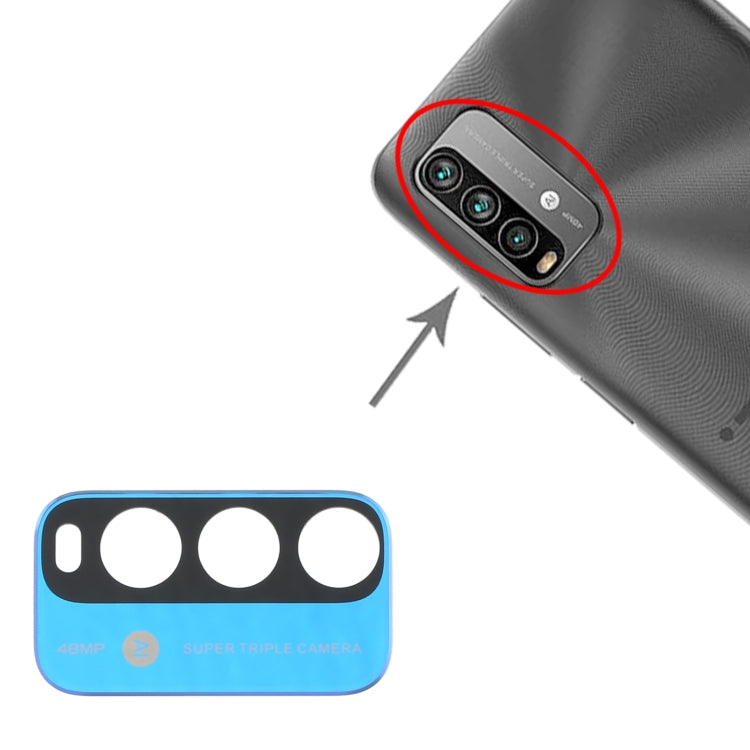 10 PCS Back Camera Lens for Xiaomi Redmi Note 9 4G M2010J19SC