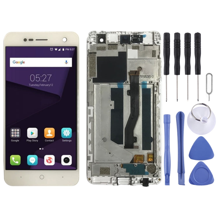 OEM LCD Screen for ZTE Blade V8 Mini BV0850  Digitizer Full Assembly with Frameï¼ˆ
