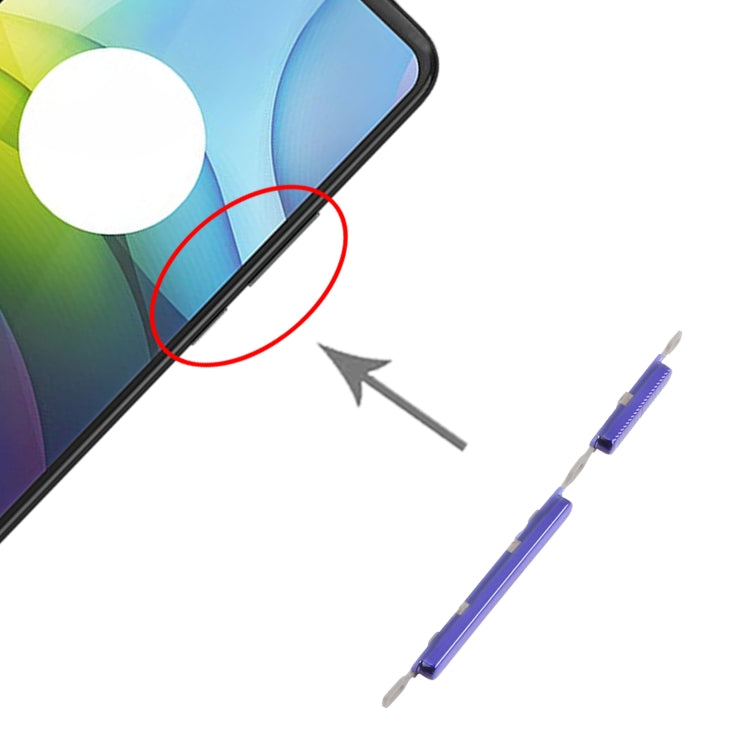 Power Button and Volume Control Button for Motorola Moto G9 Power