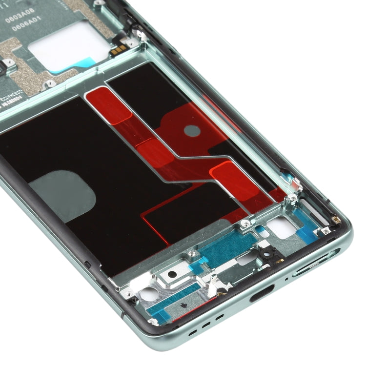 For OPPO Find X2 Pro CPH2025 PDEM30 Original Front Housing LCD Frame Bezel Plate