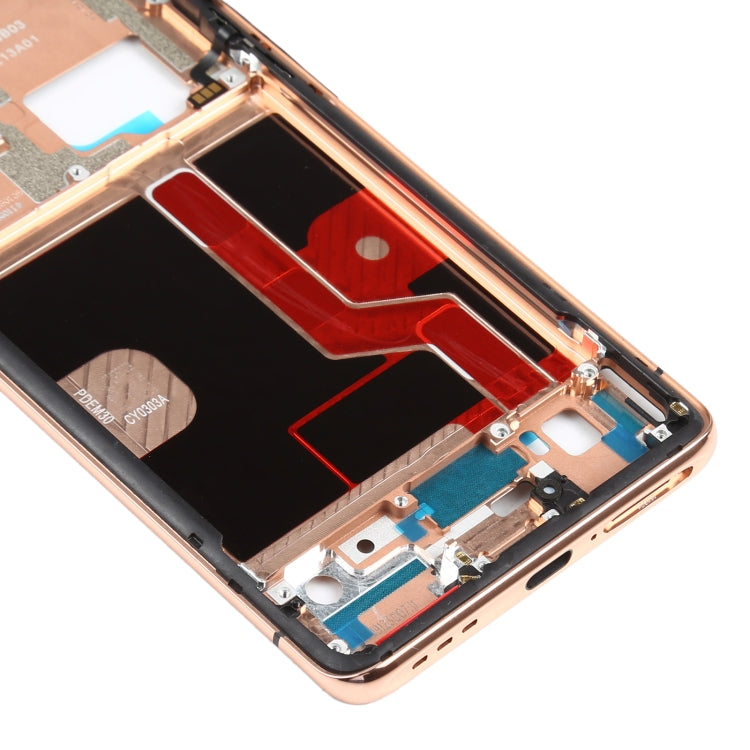 For OPPO Find X2 Pro CPH2025 PDEM30 Original Front Housing LCD Frame Bezel Plate