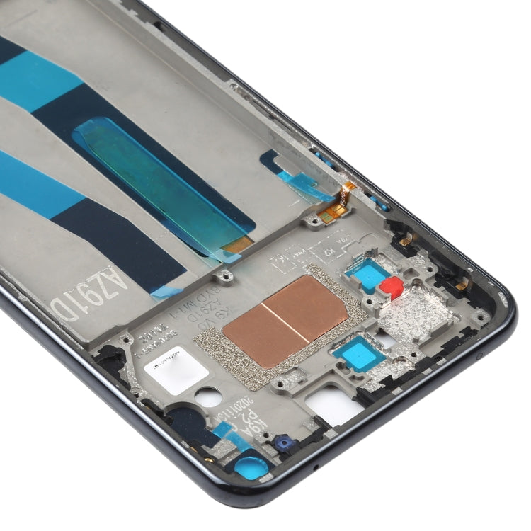 Original Front Housing LCD Frame Bezel Plate for Xiaomi Mi 11 Lite 4G M2101K9AG