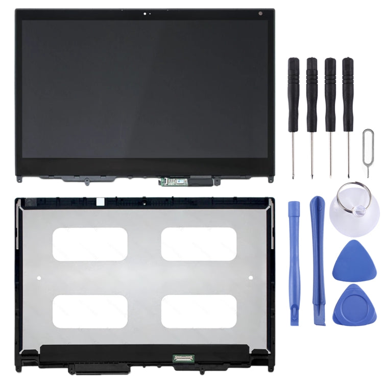 1920 x 1080 FHD OEM LCD Screen for Lenovo Yoga 370-13 LP133WF4-SPA1 Digitizer Full Assembly with Frame