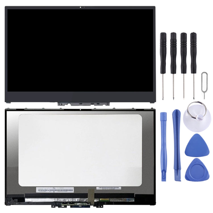 1920 x 1080 FHD 30 Pin OEM LCD Screen for Lenovo Yoga 720-15 720-15IKB Digitizer Full Assembly with Frame (Black)