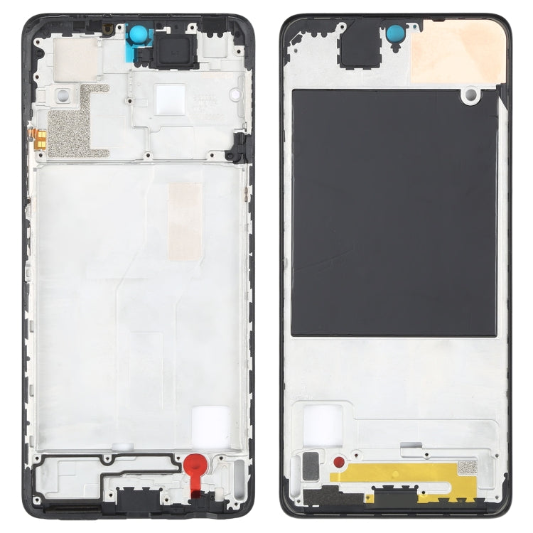 Original Front Housing LCD Frame Bezel Plate for Xiaomi Redmi Note 10 Pro Max / Redmi Note 10 Pro / Redmi Note 10 Pro (India) M2101K6P M2101K6G M2101K6I(Black)
