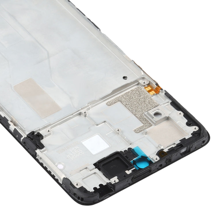 Original Front Housing LCD Frame Bezel Plate for Xiaomi Redmi Note 10 Pro Max / Redmi Note 10 Pro / Redmi Note 10 Pro (India) M2101K6P M2101K6G M2101K6I(Black)